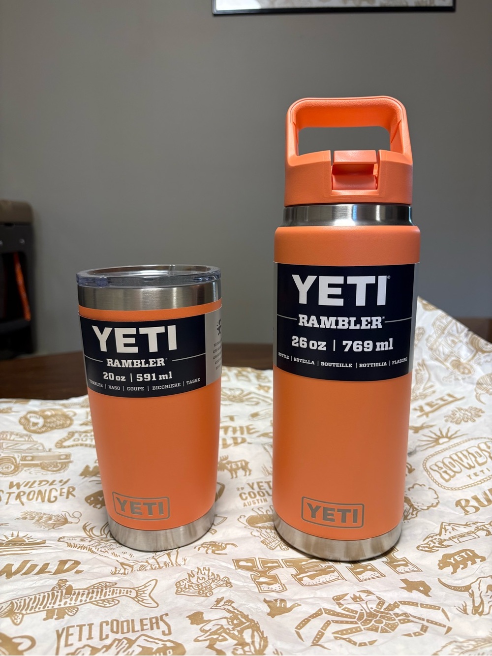 Yeti Rambler Coral Set